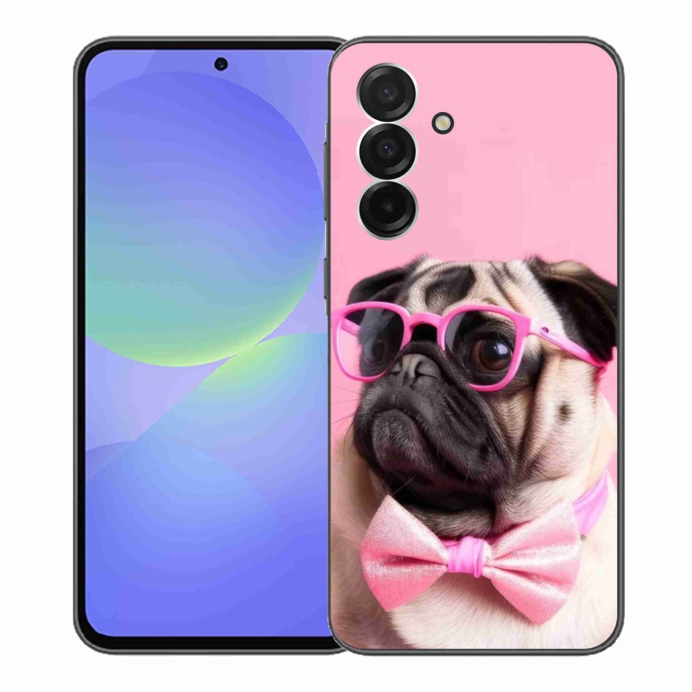 Gélový kryt mmCase na Samsung Galaxy A36 5G - štýlový mops