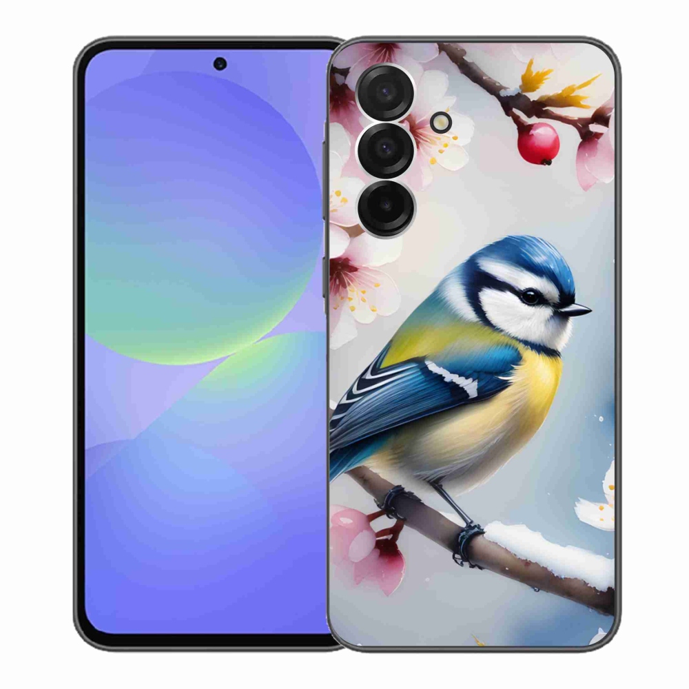 Gélový kryt mmCase na Samsung Galaxy A36 5G - sýkorka