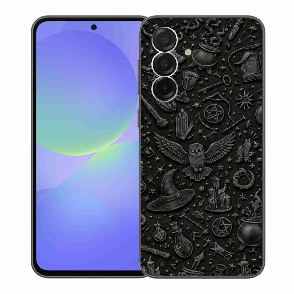Gélový kryt mmCase na Samsung Galaxy A36 5G - tmavý magický svet