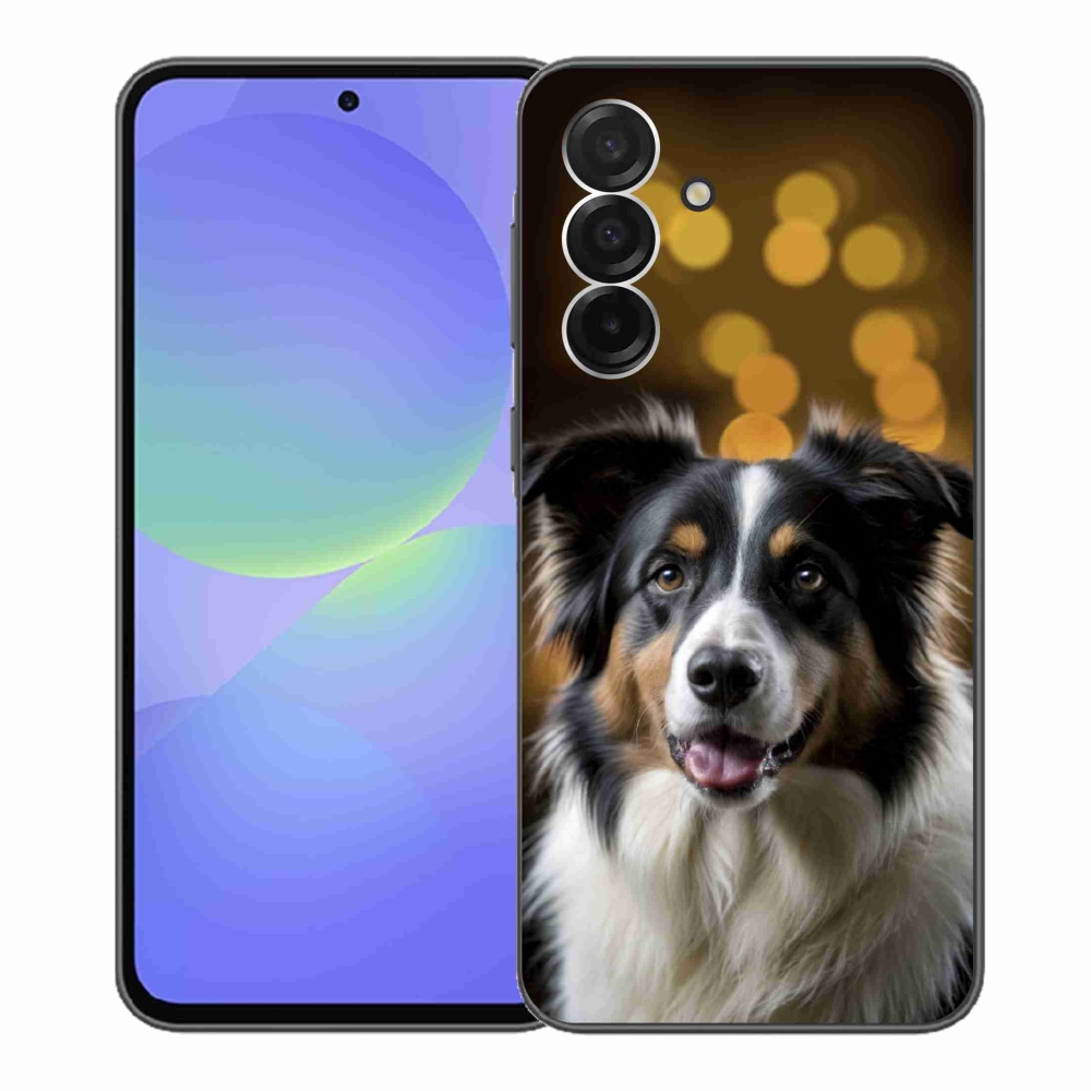 Gélový kryt mmCase na Samsung Galaxy A36 5G - usmievavý austrálsky ovčiak