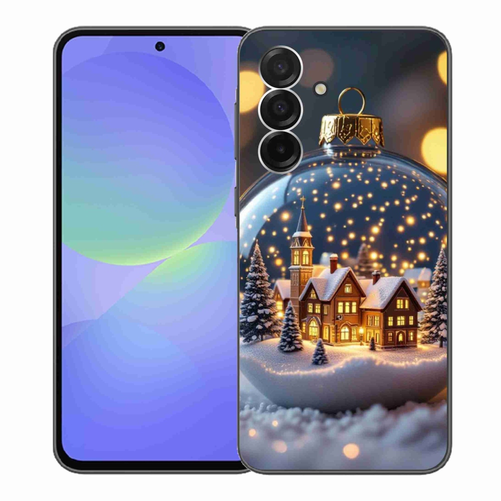 Gélový kryt mmCase na Samsung Galaxy A36 5G - vianočné gule 4