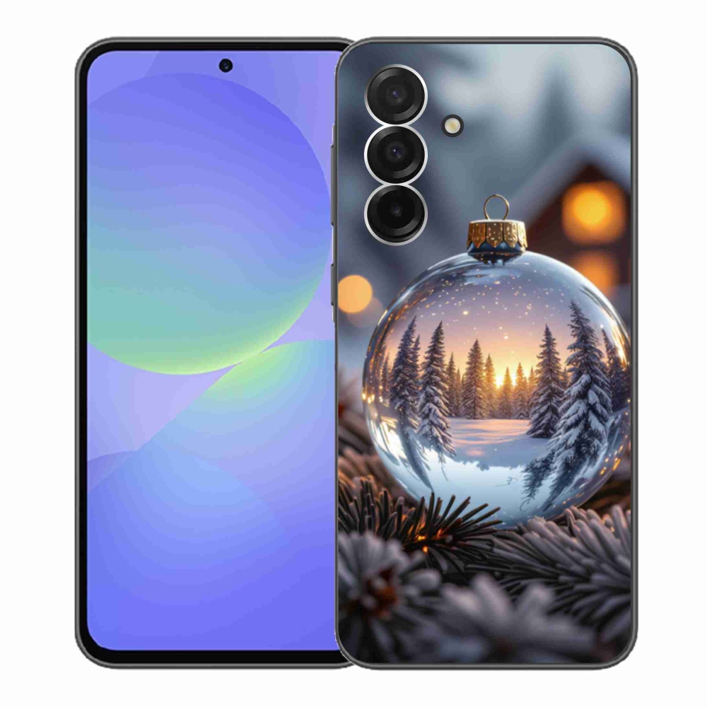 Gélový kryt mmCase na Samsung Galaxy A36 5G - vianočná ozdoba