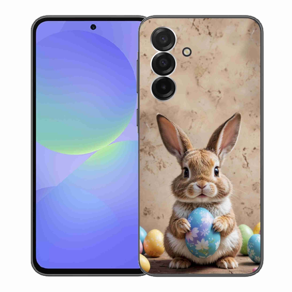 Gélový kryt mmCase na Samsung Galaxy A36 5G - veľkonočný zajačik