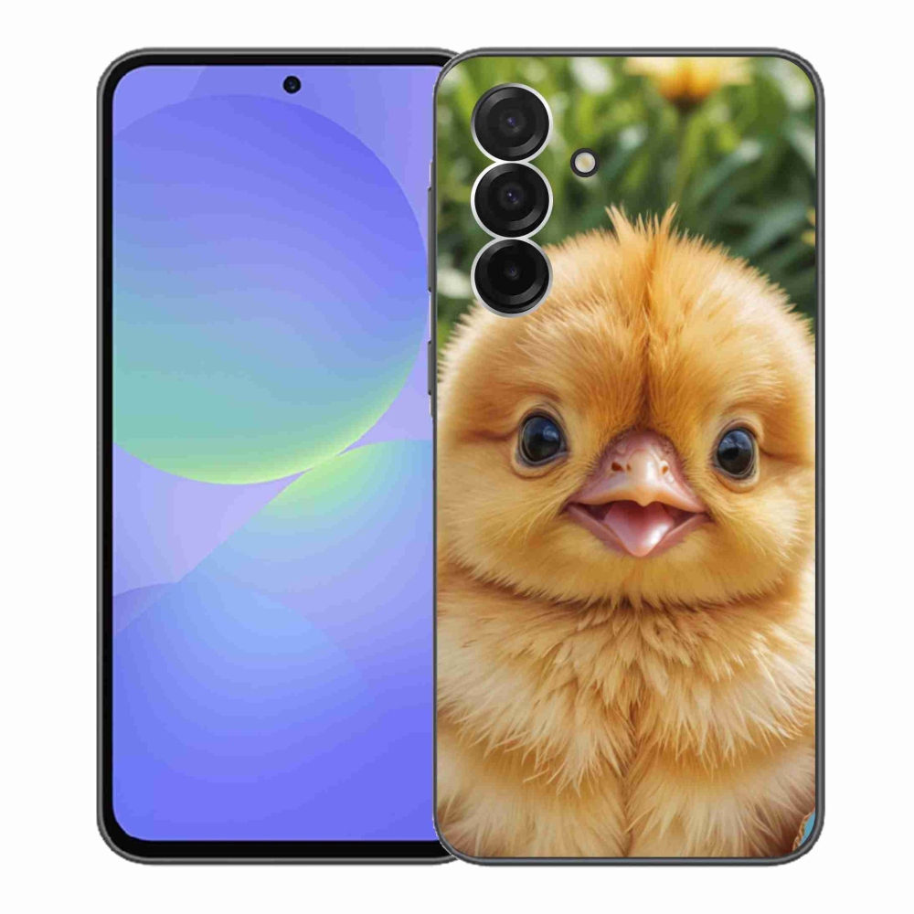 Gélový kryt mmCase na Samsung Galaxy A36 5G - veselé kuriatko