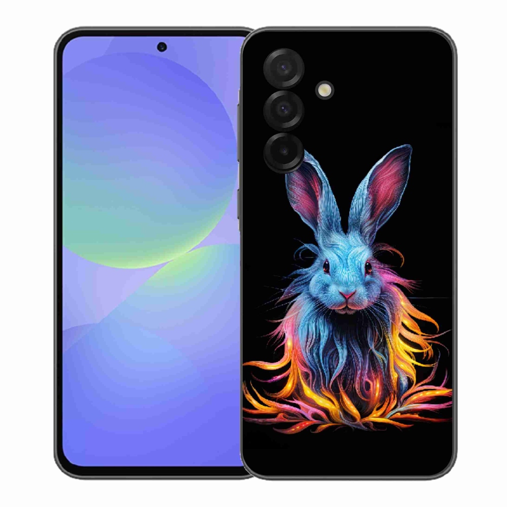 Gélový kryt mmCase na Samsung Galaxy A37 5G - abstraktný zajac