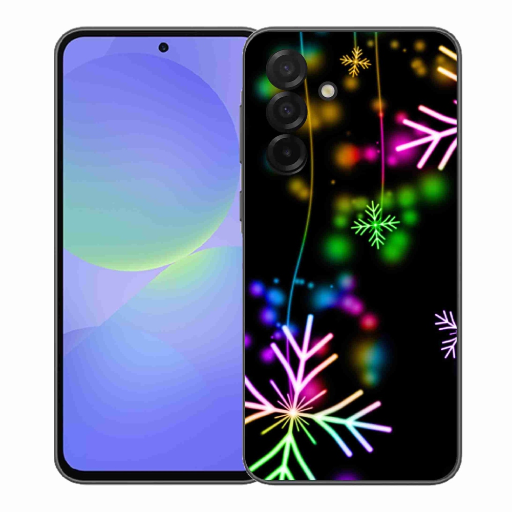 Gélový kryt mmCase na Samsung Galaxy A37 5G - farebné vločky