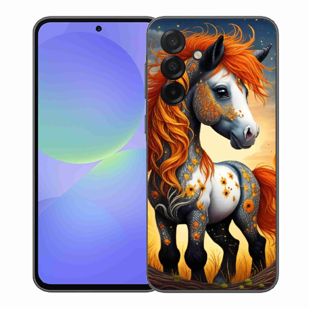 Gélový kryt mmCase na Samsung Galaxy A37 5G - farebný poník