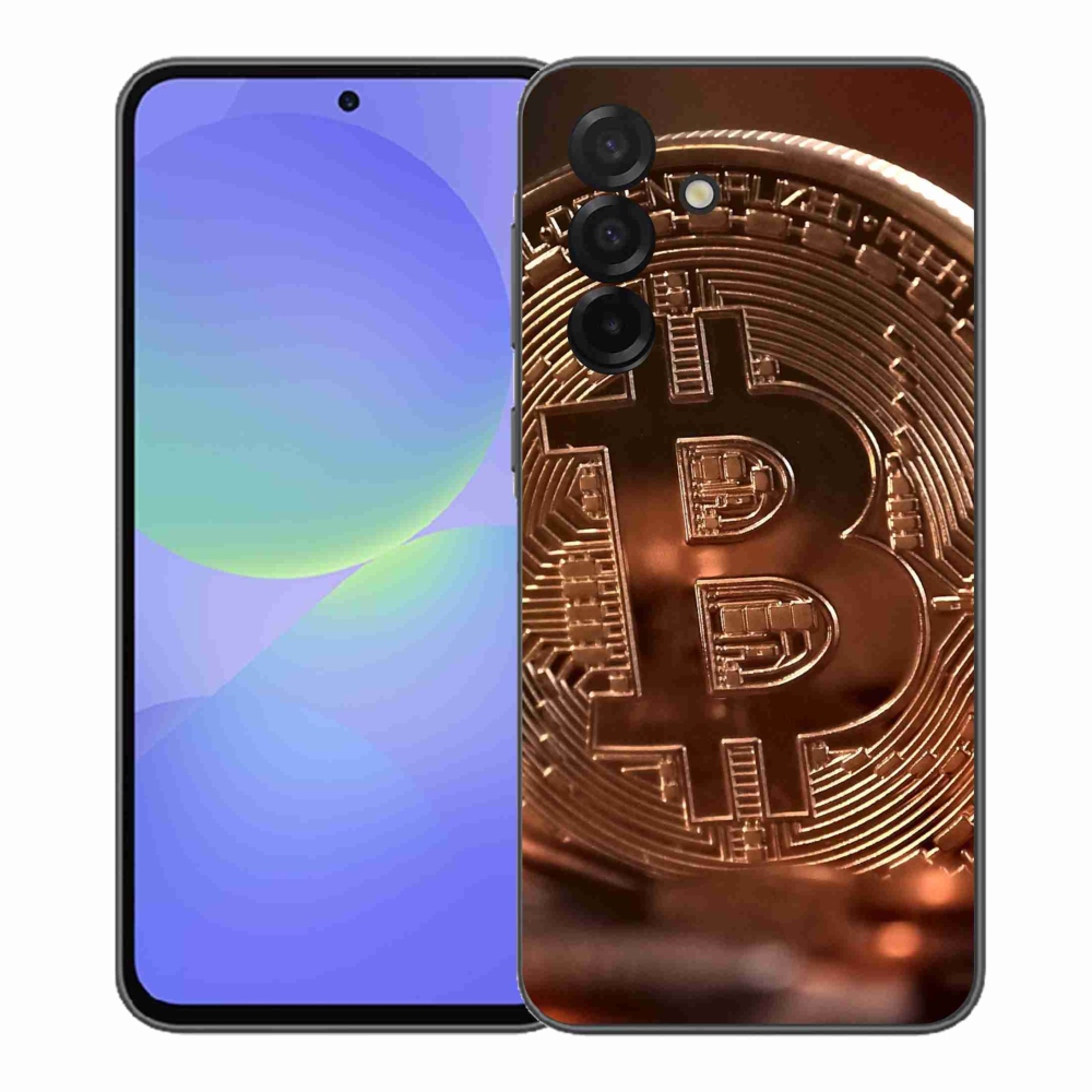 Gélový kryt mmCase na Samsung Galaxy A37 5G - bitcoin
