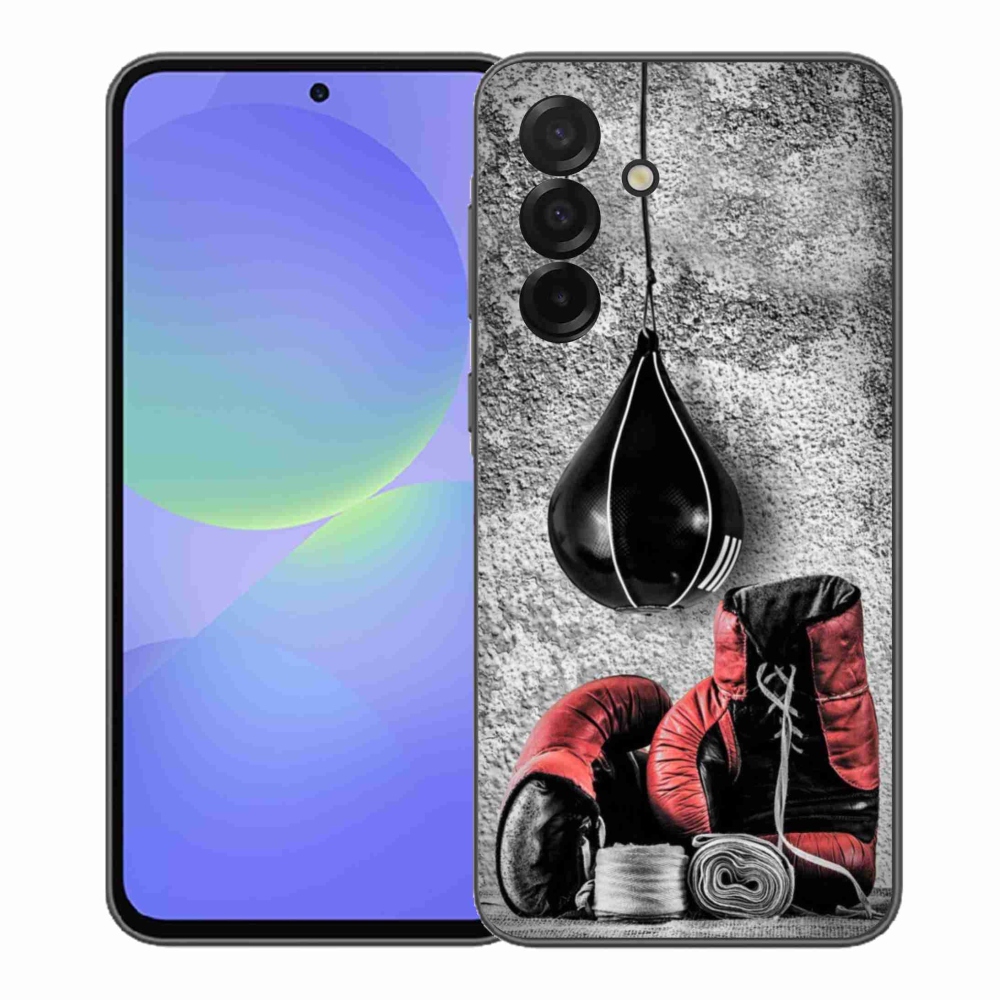Gélový kryt mmCase na Samsung Galaxy A37 5G - boxovacie vrece a rukavice
