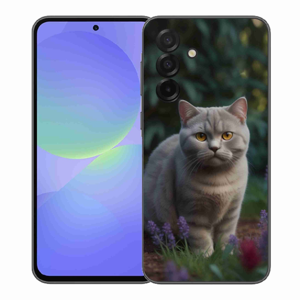 Gélový kryt mmCase na Samsung Galaxy A37 5G - britská mačka