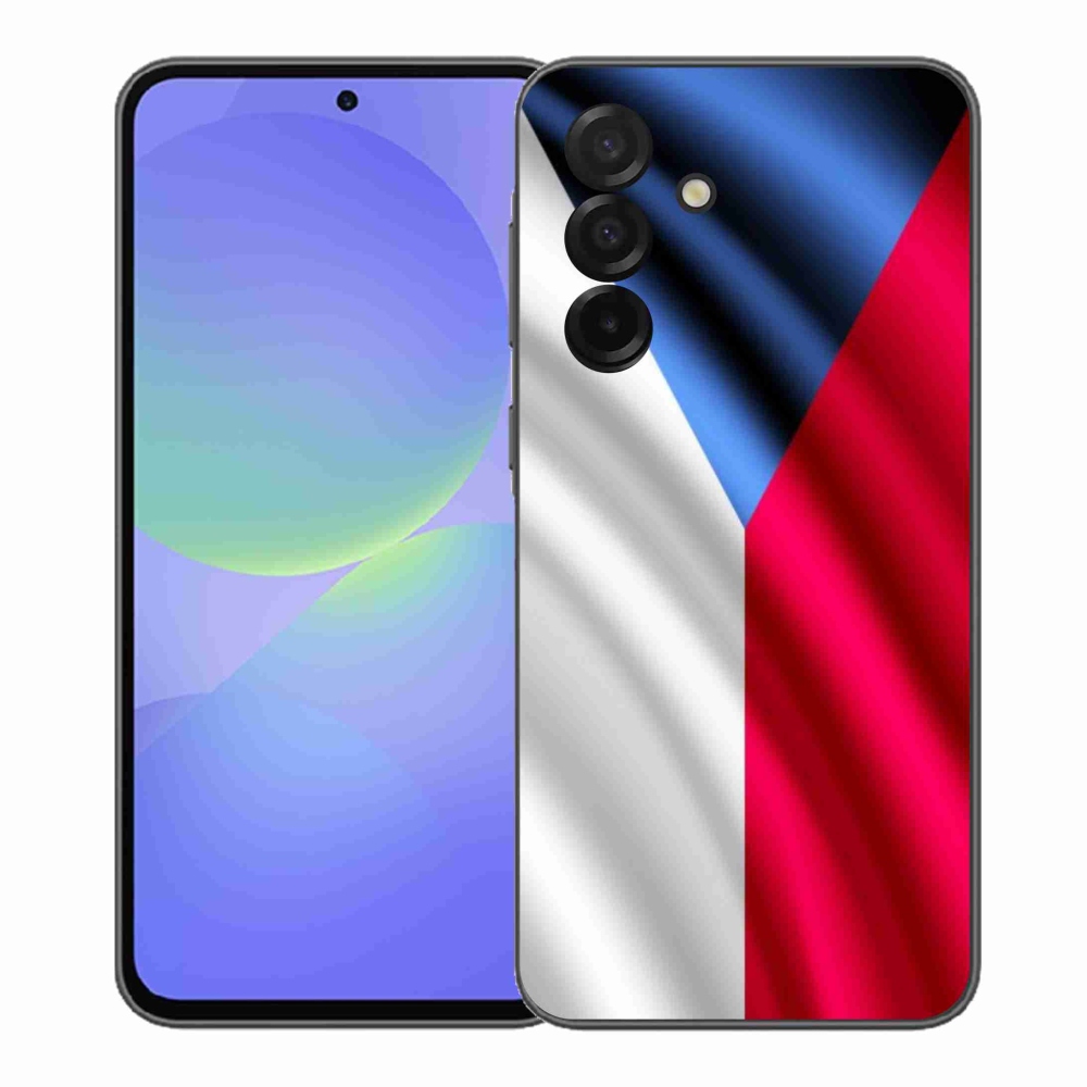 Gélový kryt mmCase na Samsung Galaxy A37 5G - česká vlajka
