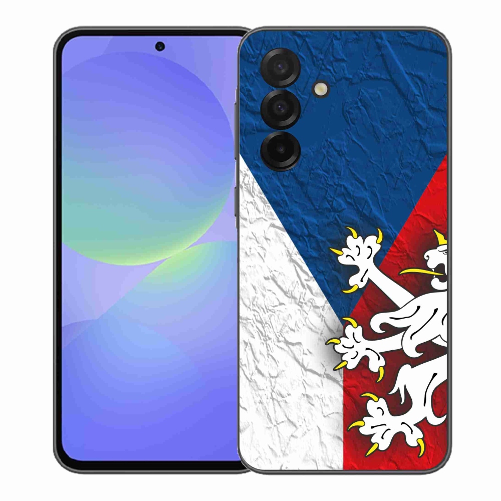 Gélový kryt mmCase na Samsung Galaxy A37 5G - česká vlajka 1