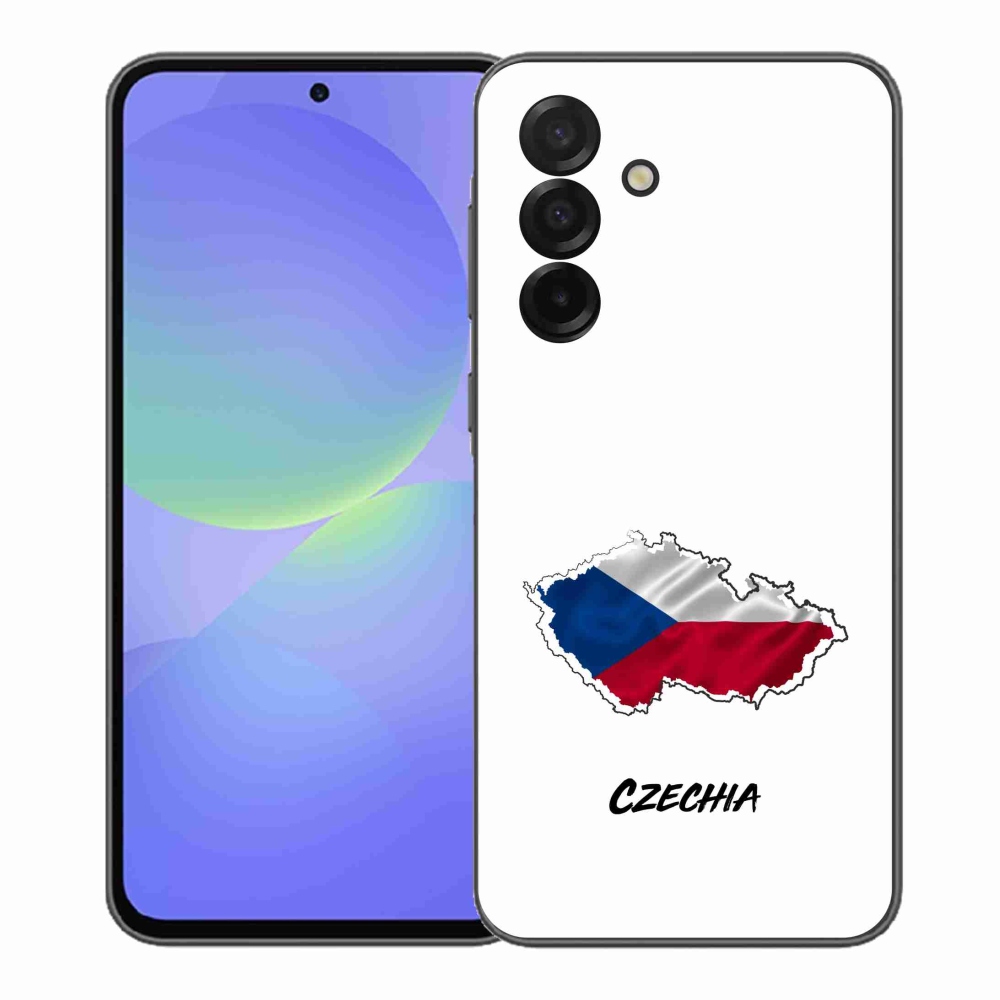 Gélový kryt mmCase na Samsung Galaxy A37 5G - Slovakia biele pozadie