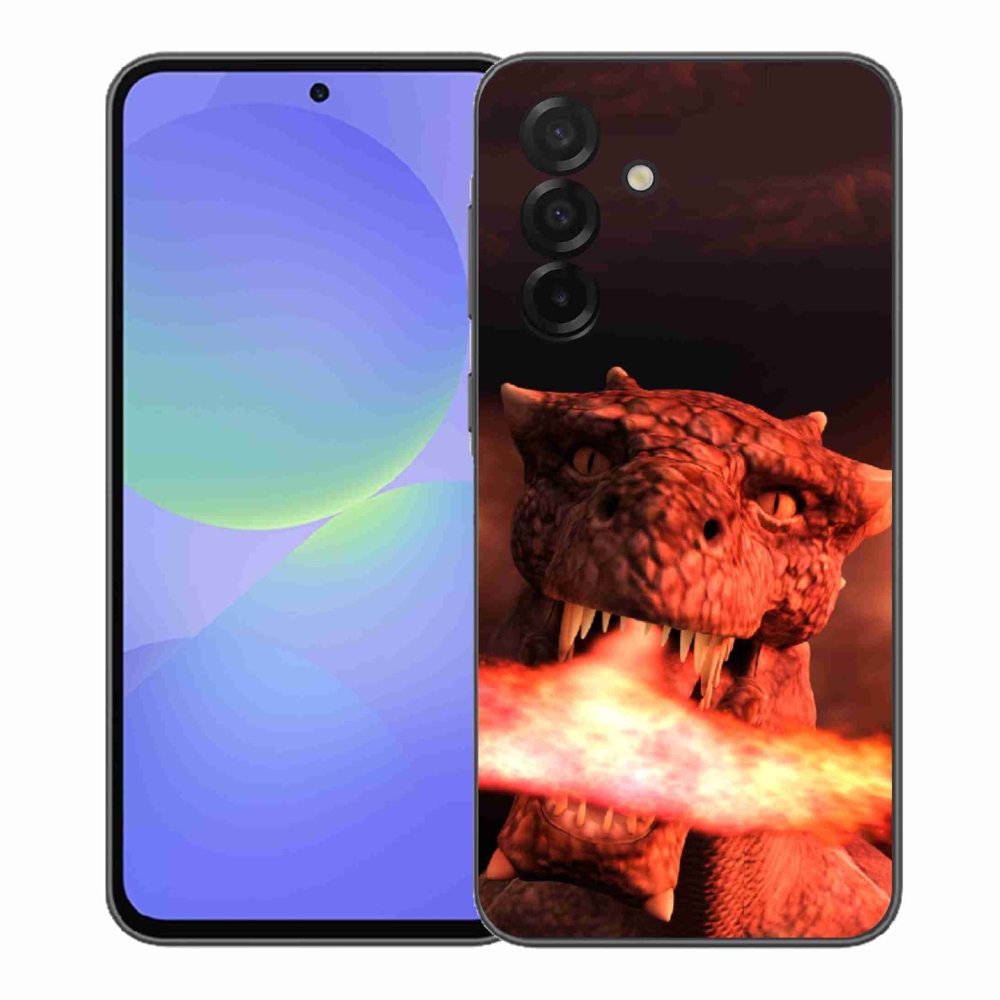 Gélový kryt mmCase na Samsung Galaxy A37 5G - drak