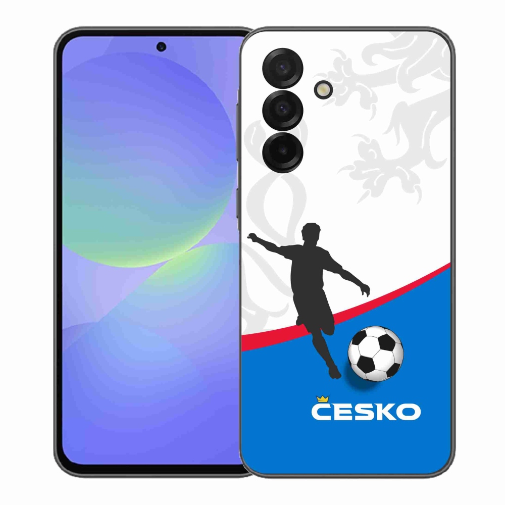Gélový kryt mmCase na Samsung Galaxy A37 5G - futbal Česko 1