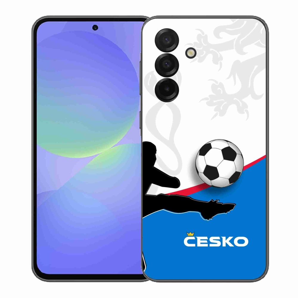 Gélový kryt mmCase na Samsung Galaxy A37 5G - futbal Česko 3