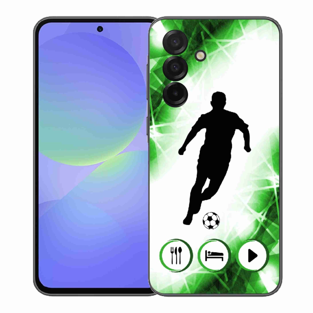 Gélový kryt mmCase na Samsung Galaxy A37 5G - futbalista