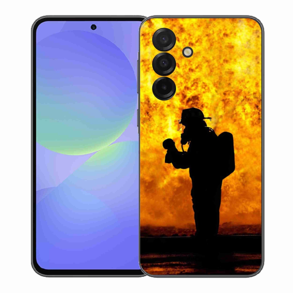 Gélový kryt mmCase na Samsung Galaxy A37 5G - hasič