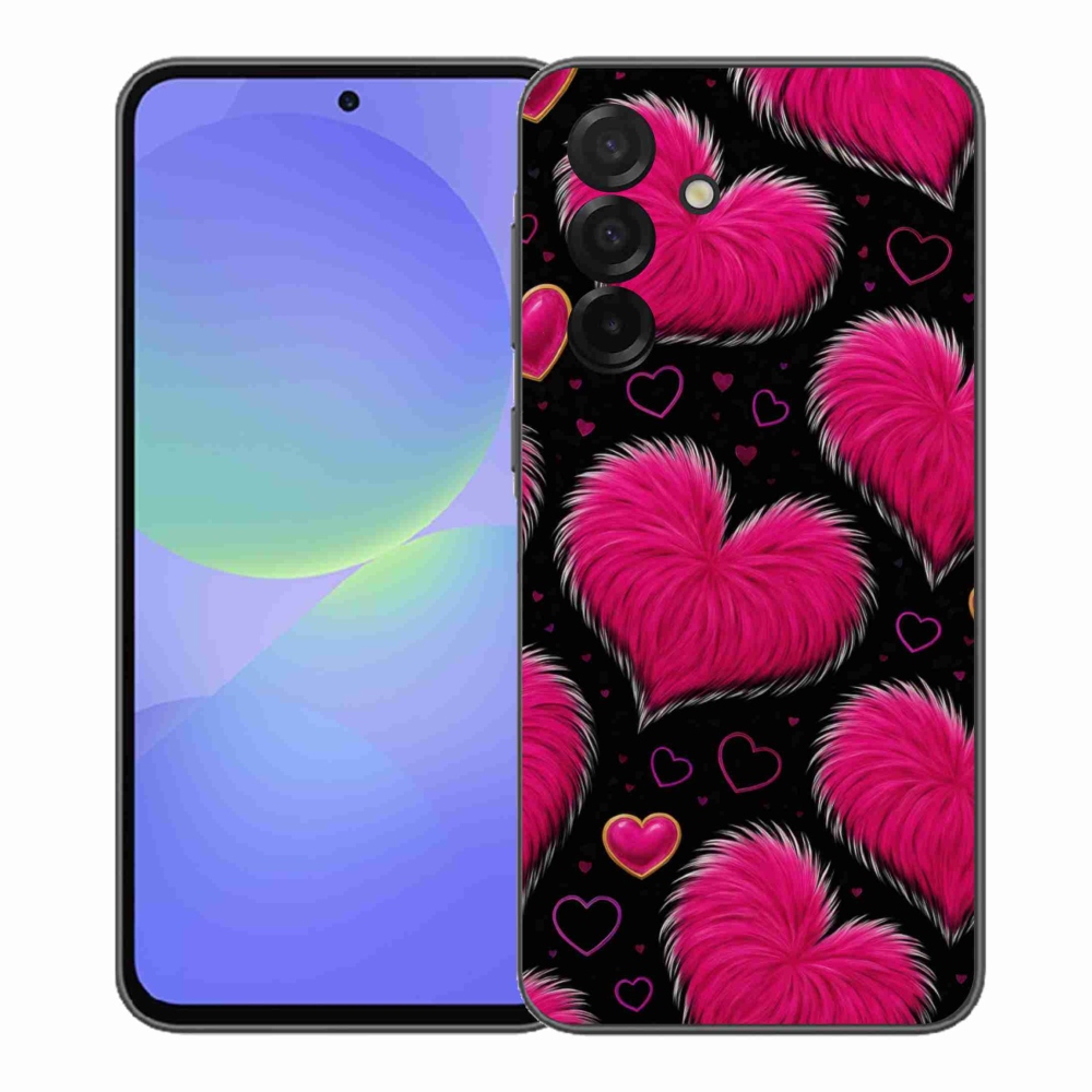 Gélový kryt mmCase na Samsung Galaxy A37 5G - hebké srdce