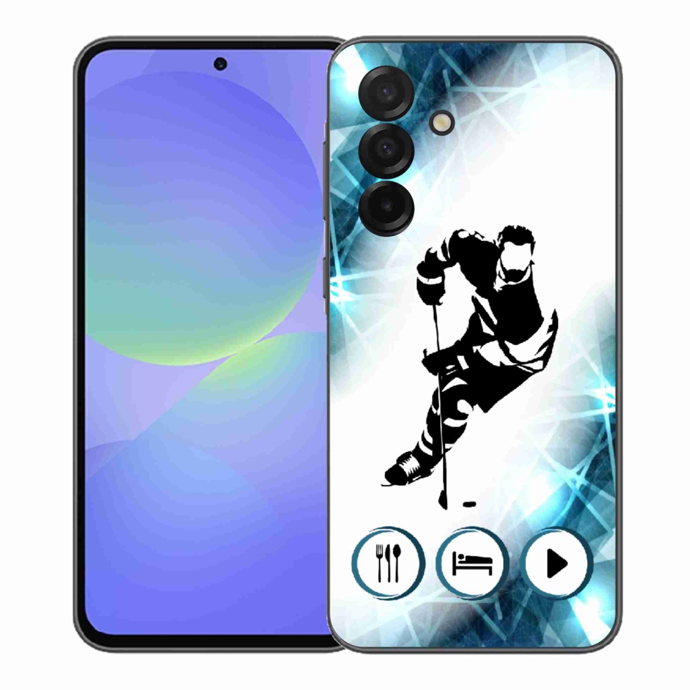 Gélový kryt mmCase na Samsung Galaxy A37 5G - hokej 1