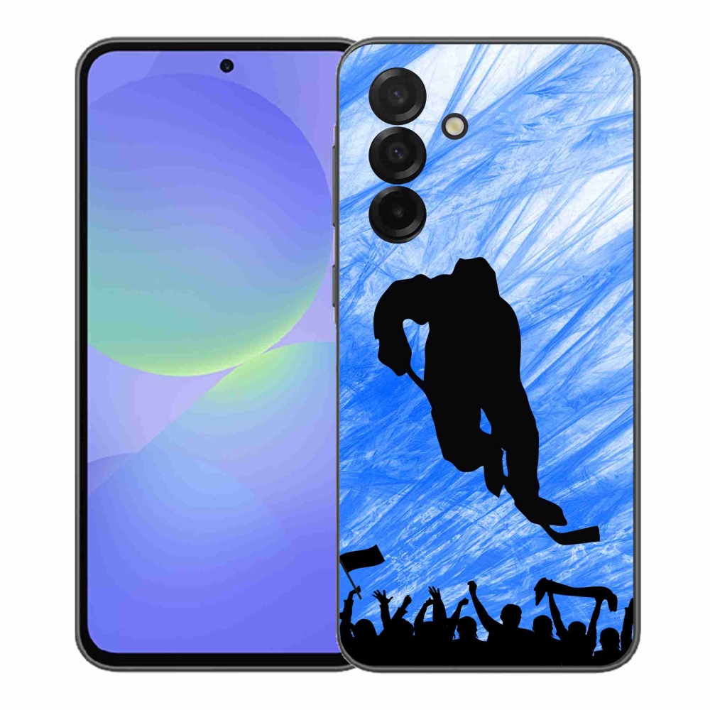 Gélový kryt mmCase na Samsung Galaxy A37 5G - hokejový hráč