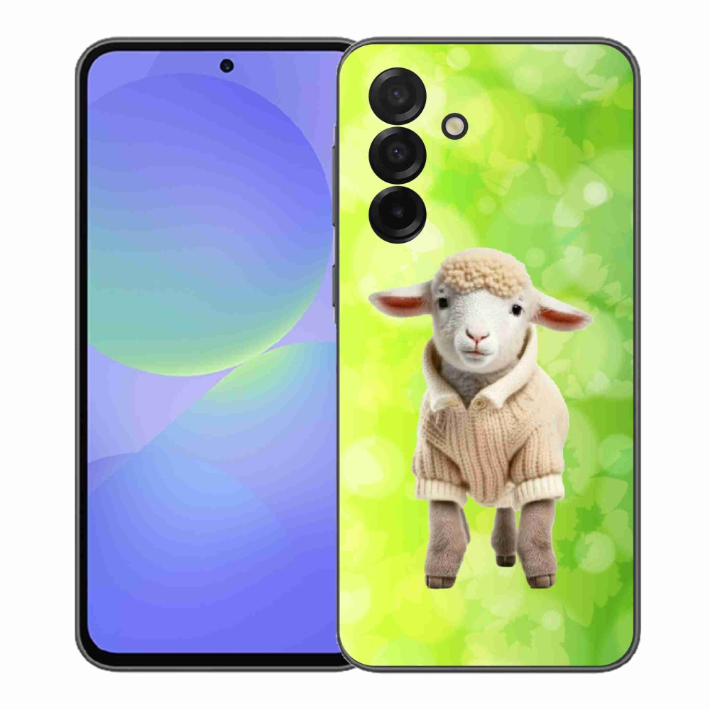 Gélový kryt mmCase na Samsung Galaxy A37 5G - jahňa vo svetri