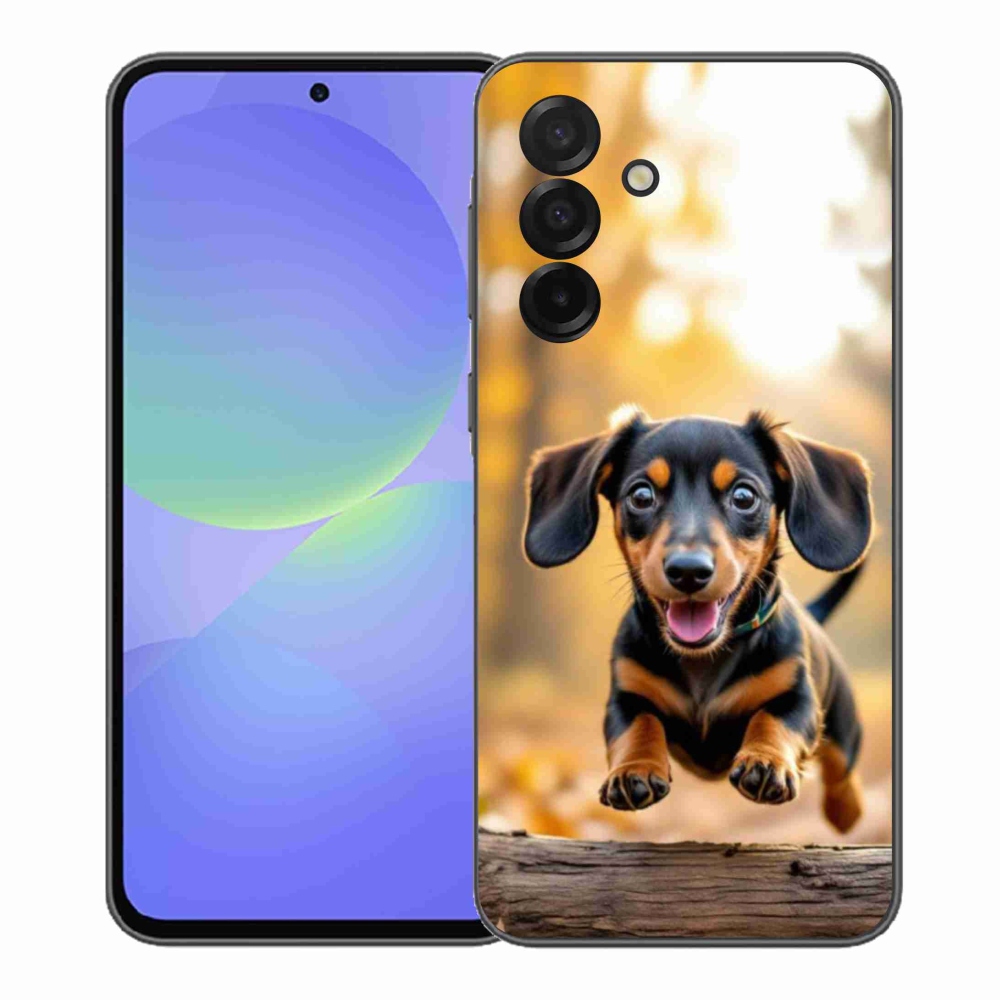 Gélový kryt mmCase na Samsung Galaxy A37 5G - jazvečík 2