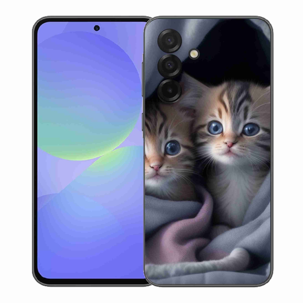 Gélový kryt mmCase na Samsung Galaxy A37 5G - mačacie duo 2