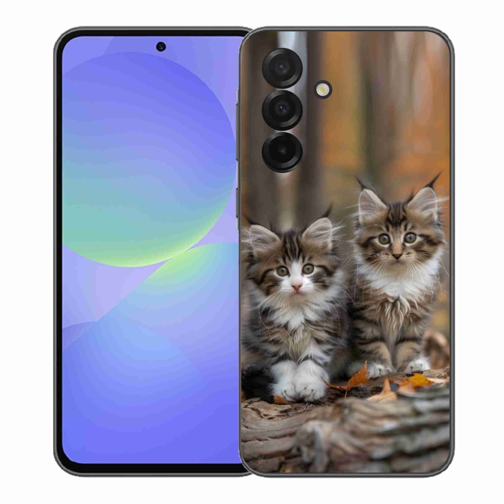 Gélový kryt mmCase na Samsung Galaxy A37 5G - mačacie duo 3
