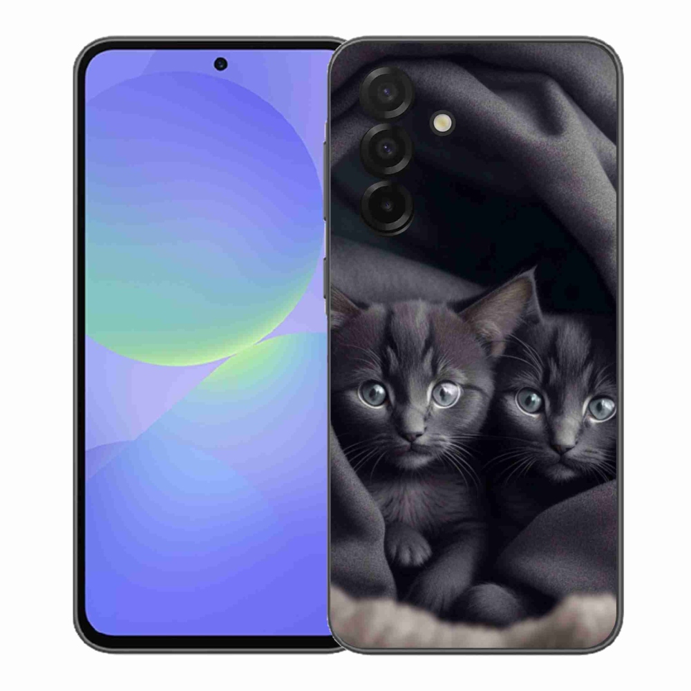 Gélový kryt mmCase na Samsung Galaxy A37 5G - mačacie duo