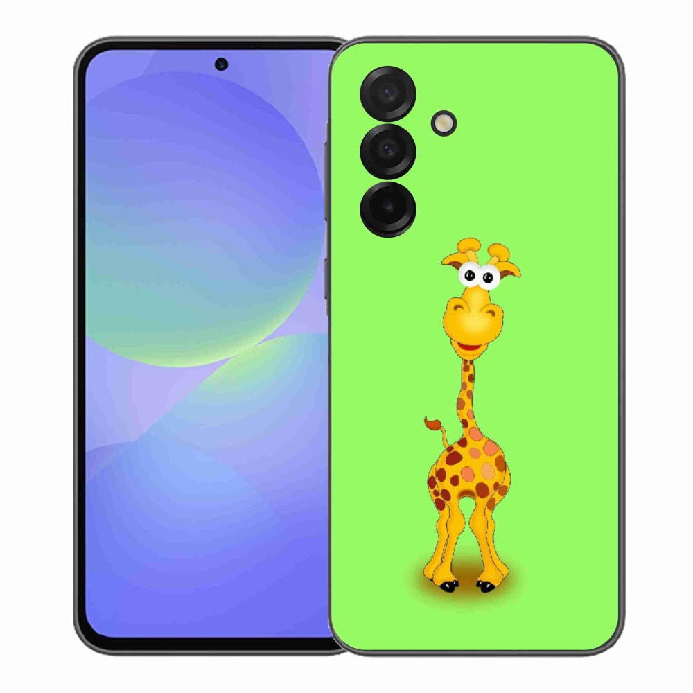 Gélový kryt mmCase na Samsung Galaxy A37 5G - kreslená žirafa