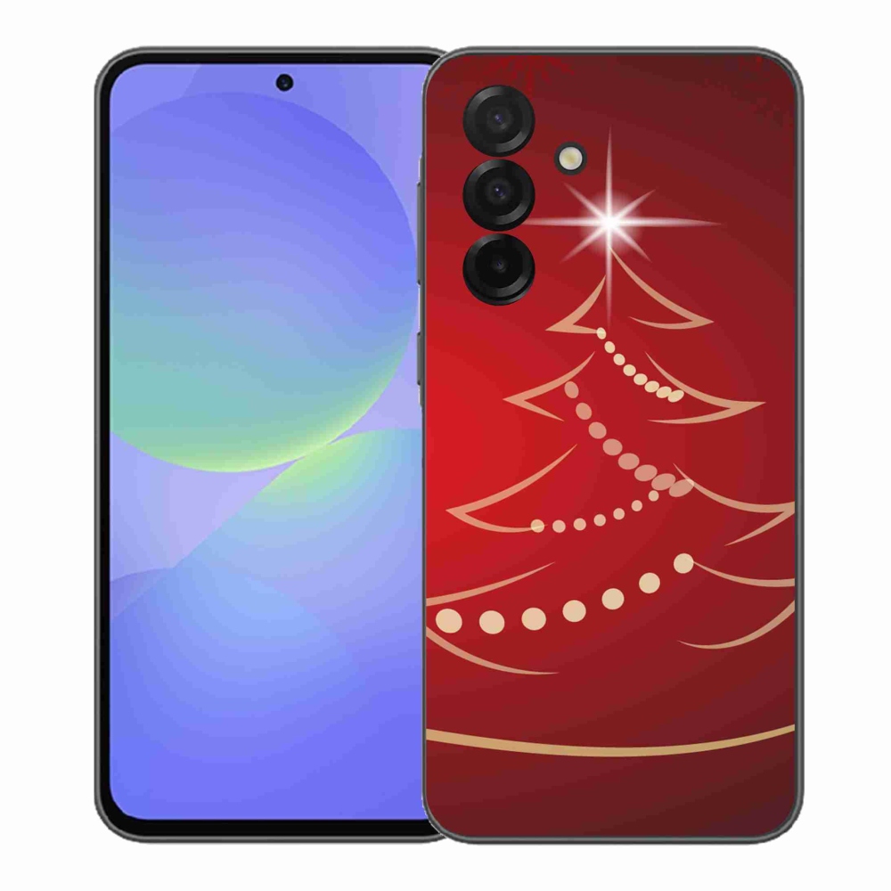 Gélový kryt mmCase na Samsung Galaxy A37 5G - kreslený vianočný stromček