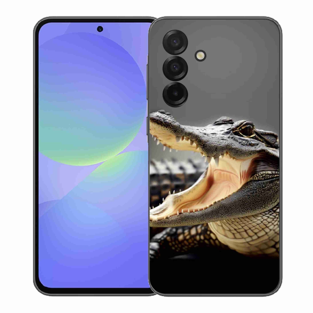 Gélový kryt mmCase na Samsung Galaxy A37 5G - krokodíl