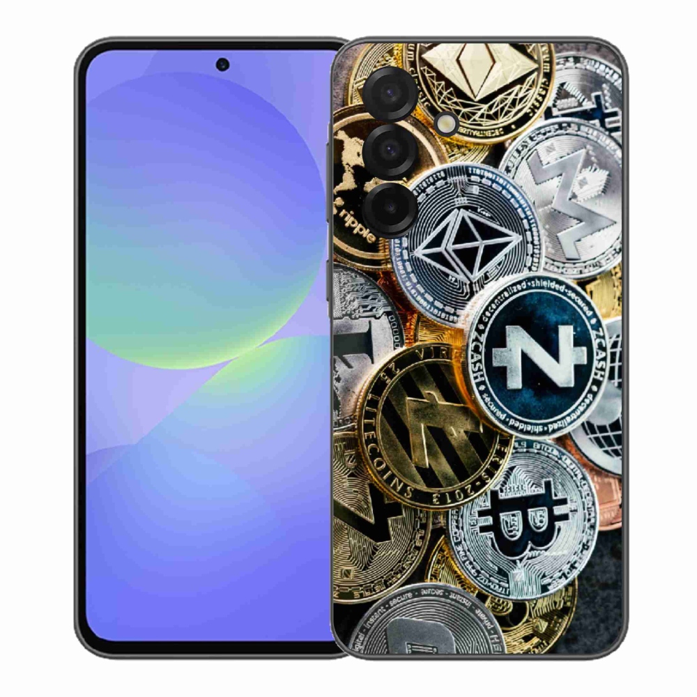 Gélový kryt mmCase na Samsung Galaxy A37 5G - kryptomeny