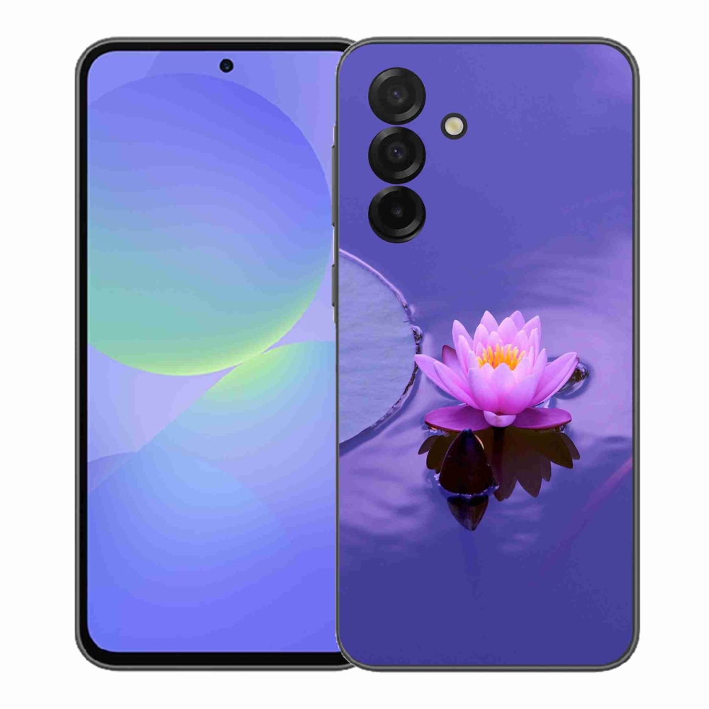 Gélový kryt mmCase na Samsung Galaxy A37 5G - kvet na hladine