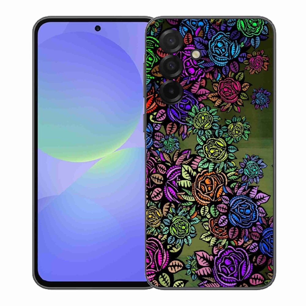 Gélový kryt mmCase na Samsung Galaxy A37 5G - kvety 6