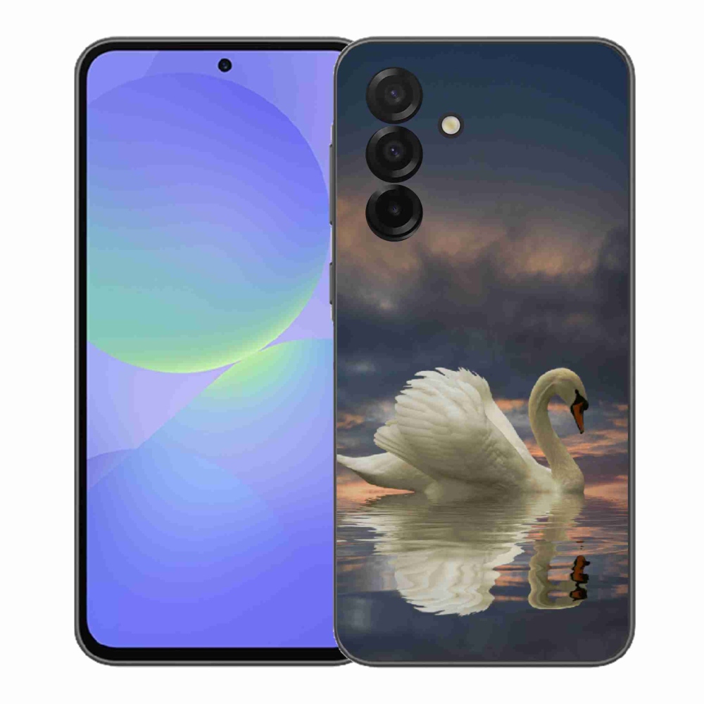 Gélový kryt mmCase na Samsung Galaxy A37 5G - labuť