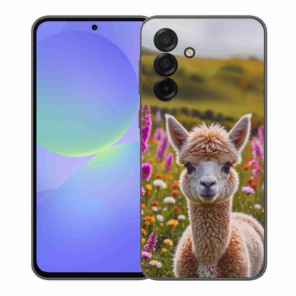 Gélový kryt mmCase na Samsung Galaxy A37 5G - lama na lúke