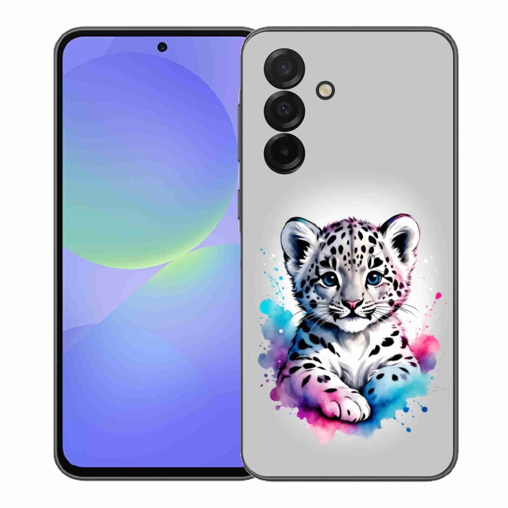 Gélový kryt mmCase na Samsung Galaxy A37 5G - leopardej mláďa