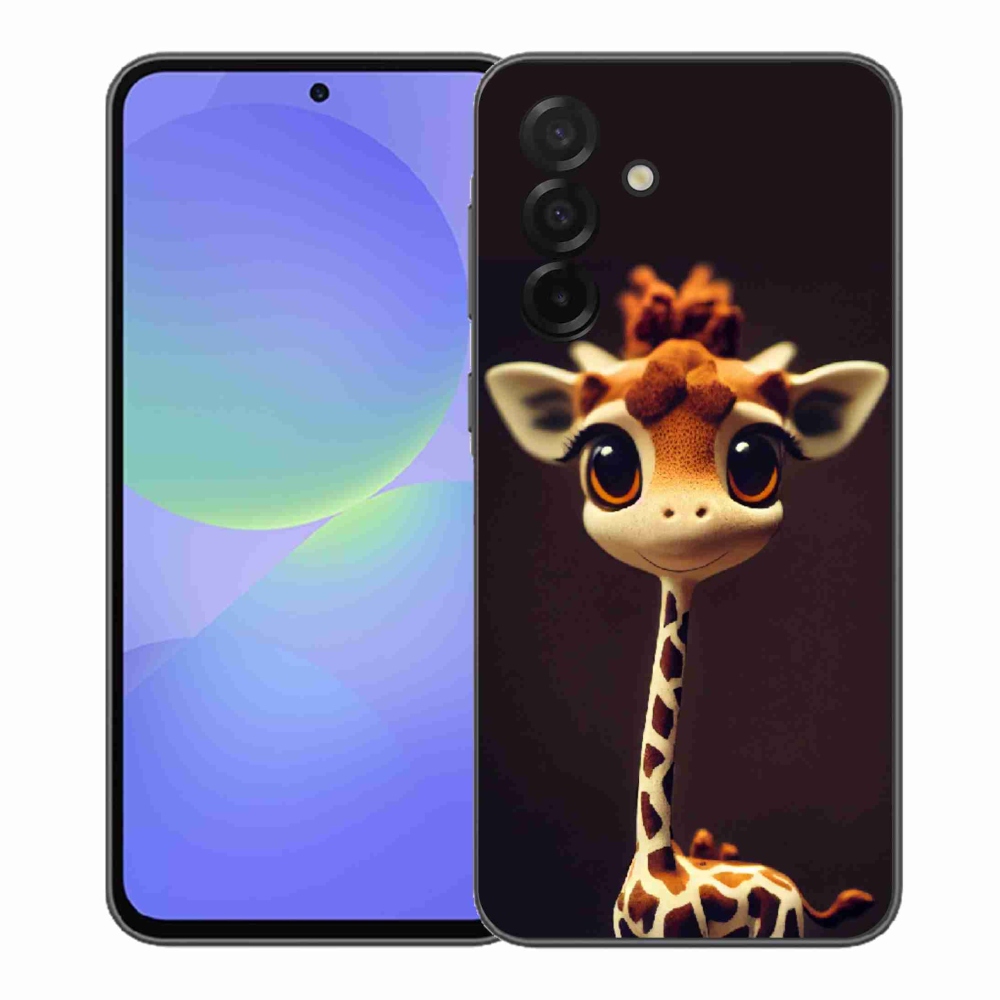 Gélový kryt mmCase na Samsung Galaxy A37 5G - malá žirafa