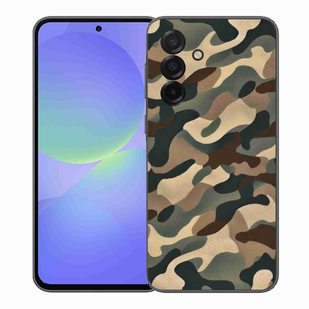 Gélový kryt mmCase na Samsung Galaxy A37 5G - maskáčový vzor 11