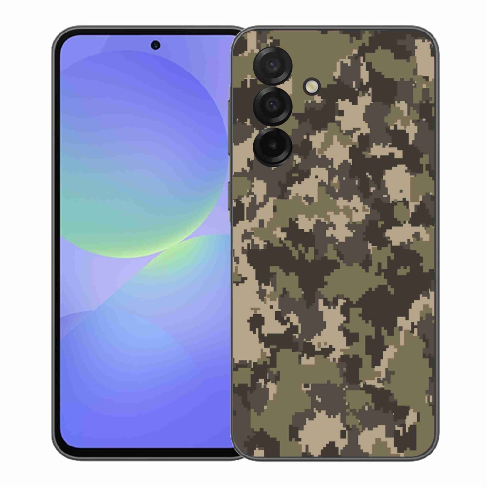 Gélový kryt mmCase na Samsung Galaxy A37 5G - maskáčový vzor 12