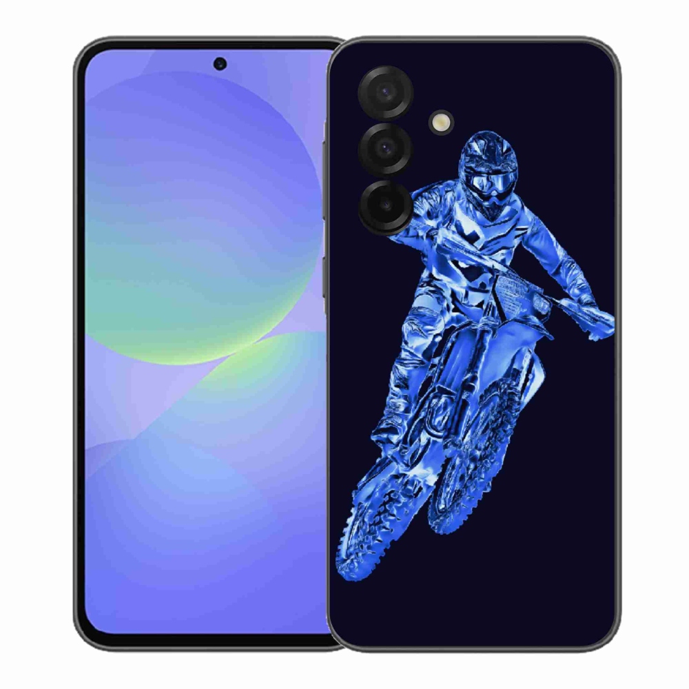 Gélový kryt mmCase na Samsung Galaxy A37 5G - motocross 1