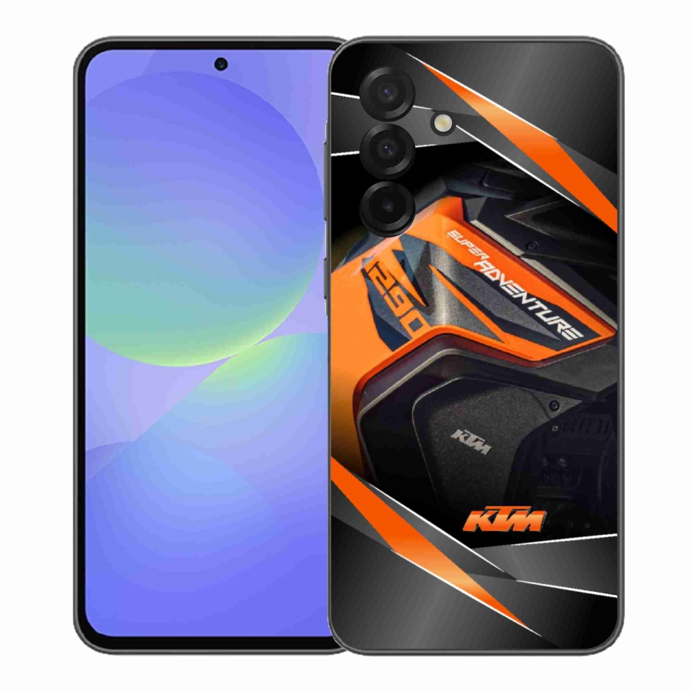 Gélový kryt mmCase na Samsung Galaxy A37 5G - motorka ktm
