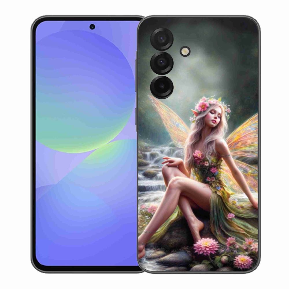 Gélový kryt mmCase na Samsung Galaxy A37 5G - motýlia žena 1