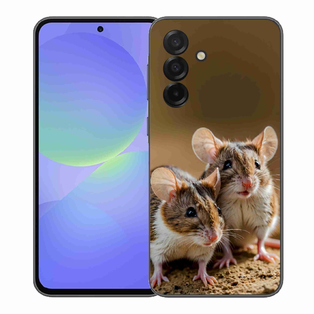 Gélový kryt mmCase na Samsung Galaxy A37 5G - myší duo