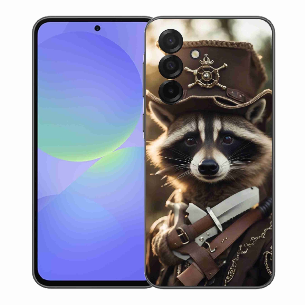 Gélový kryt mmCase na Samsung Galaxy A37 5G - mýval v uniforme