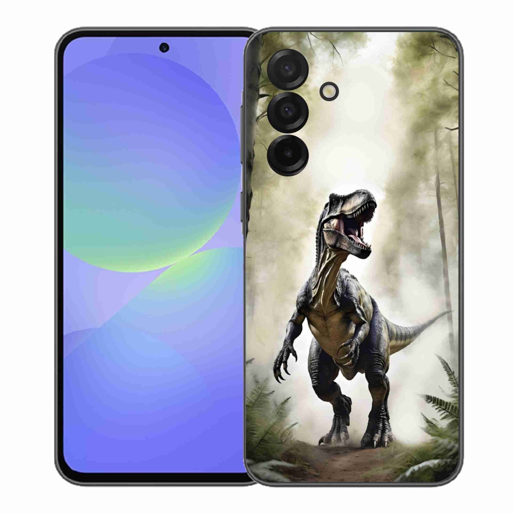 Gélový kryt mmCase na Samsung Galaxy A37 5G - naštvaný T-Rex