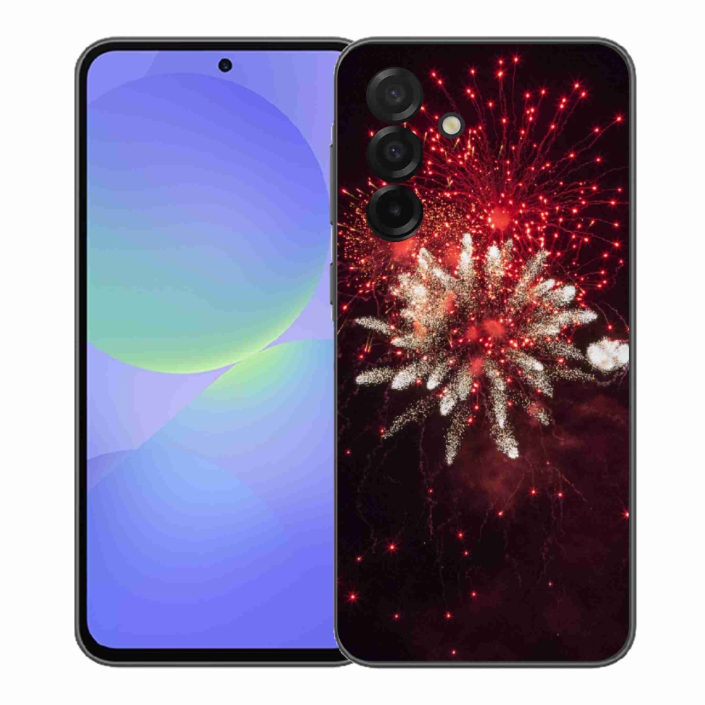 Gélový kryt mmCase na Samsung Galaxy A37 5G - ohňostroj