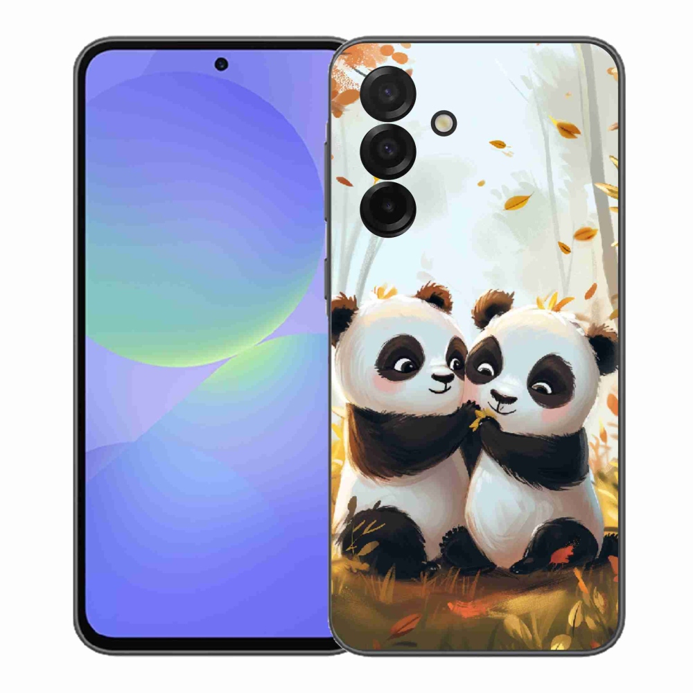 Gélový kryt mmCase na Samsung Galaxy A37 5G - pandy